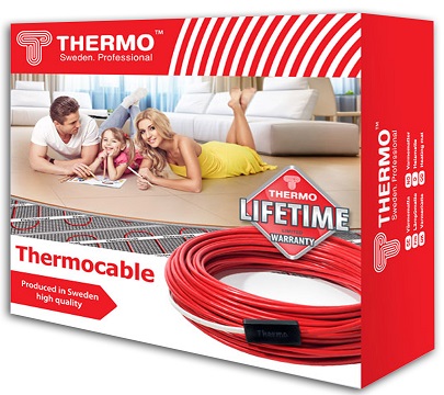 Греющий кабель в стяжку