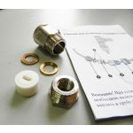 Муфта (сальник) для ввода нагревательного кабеля внутрь трубы АКС-1